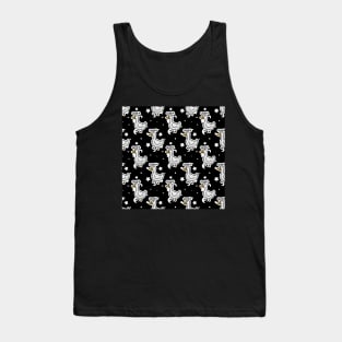 Quack Angry Duck Star Pattern Tank Top